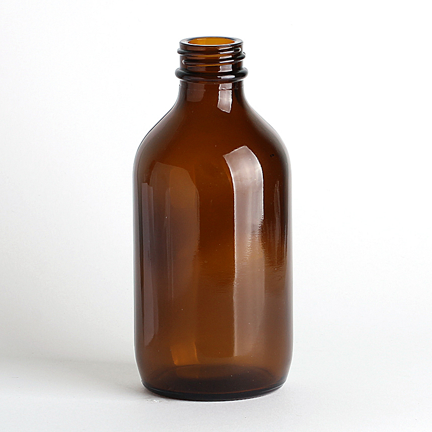 150ml Amber Winchester Glass Bottle R3/24 Instapac