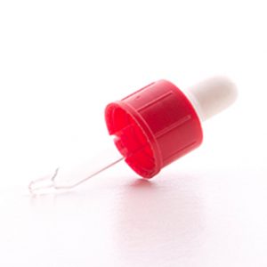 Red Cap, White Evo Bulb, 36mm Glass Barrel