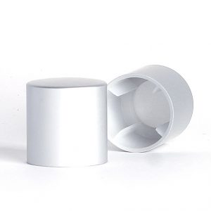 Matt Silver Aluminium Overcap with PP Liner 15FEA