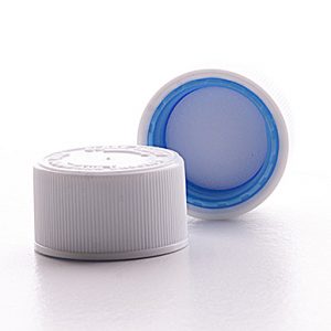 White Medi Loc (CRC) Cap  R3 24mm