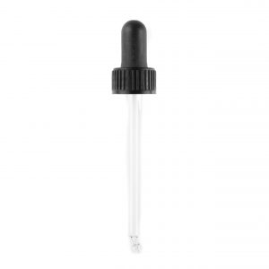 Black Cap, Butyl Bulb & 89mm Pipette