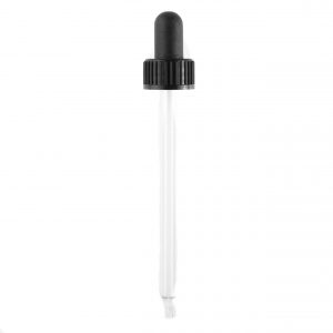 Black Cap, H Butyl Bulb & 105mm Pipette