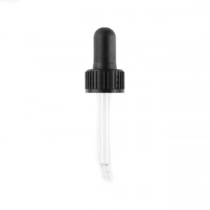 Black Cap, H Butyl Bulb & 59mm Pipette