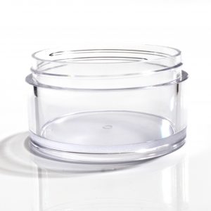 200ml Clear PETG Round Jar with 89/400 screw neck