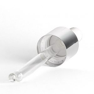 Silver Cap W04 Insert, White TPE Bulb & 77mm Pipette
