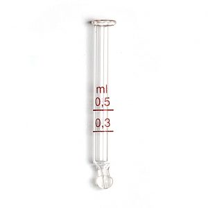 Glass Pipette 59mm Graduated
