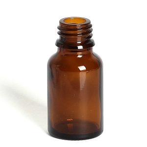 GL18 15ml Amber Kingston Glass Bottle