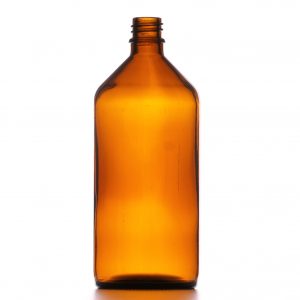 GL18 200ml Amber Kingston Glass Bottle