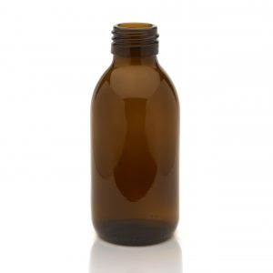 150ml Amber Medical Round Glass Bottle ROPP28