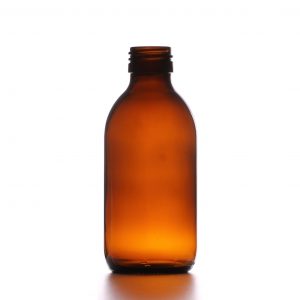 200ml Amber Medical Round Glass Bottle ROPP28