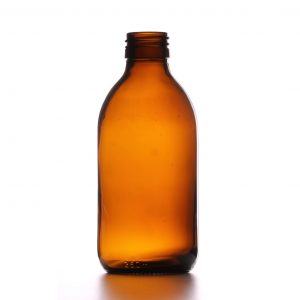 250ml Amber Medical Round Glass Bottle ROPP28