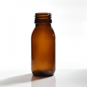 60ml Amber Medical Round Glass Bottle ROPP28