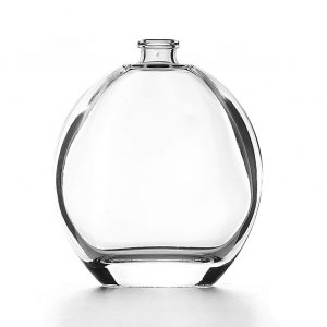 100ml Clear Bari Crimp Glass Bottle 15FEA