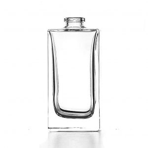50ml Clear Delta Crimp Glass Bottle 15FEA