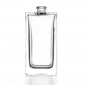 100ml Clear Delta Crimp Glass Bottle 15FEA