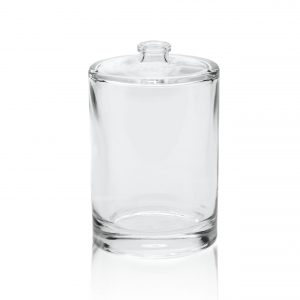 100ml Clear Ocala Crimp Glass Bottle 15FEA