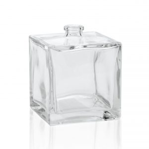 100ml Clear Peoria Crimp Glass Bottle 15FEA