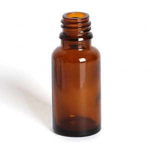 GL18 20ml Amber Oxford Glass Bottle
