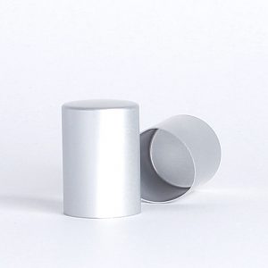 Matt Silver Aluminium Tricap for Collar - H30mm (15mmFEA)