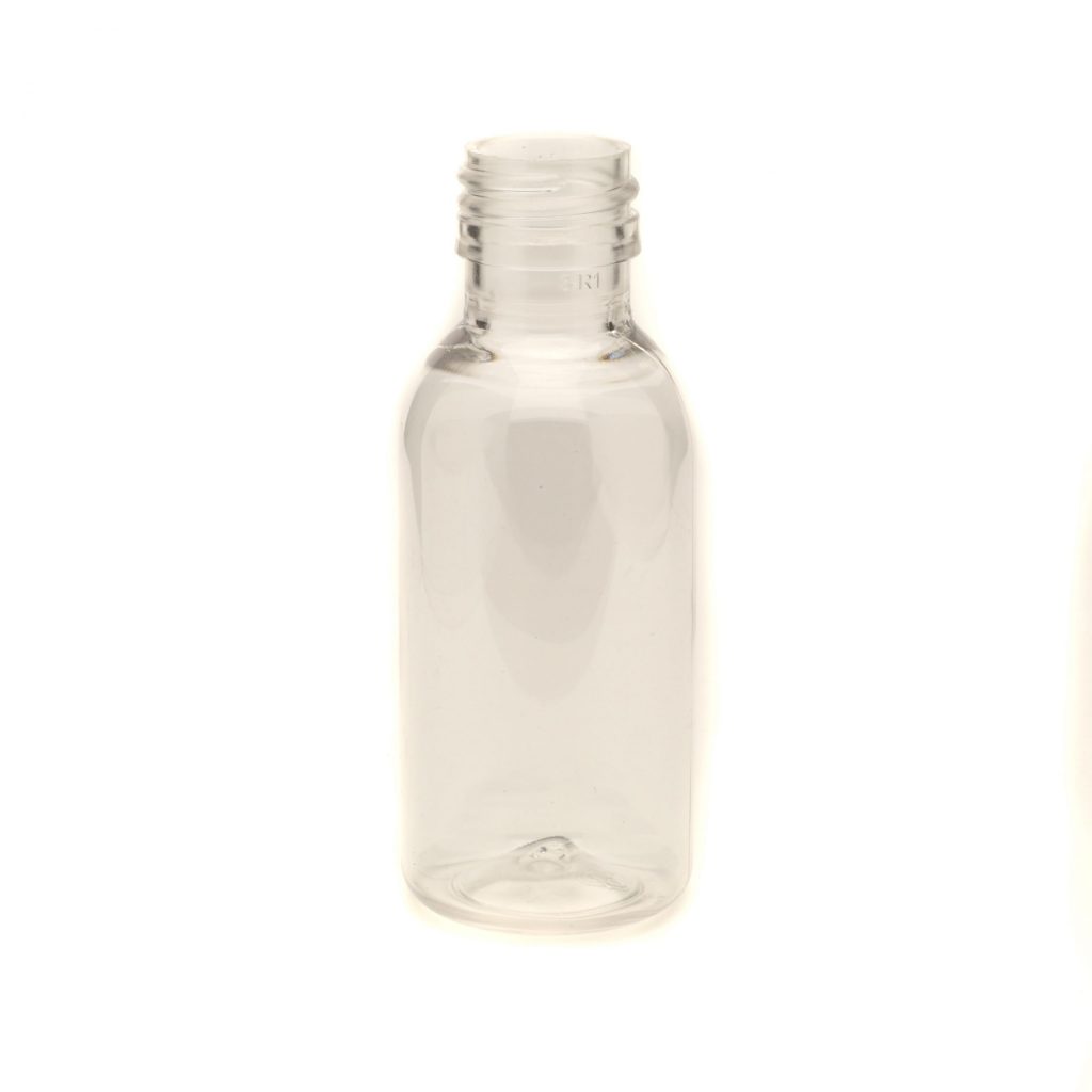 30ml Clear PET Standard Bottle PP18 neck Instapac