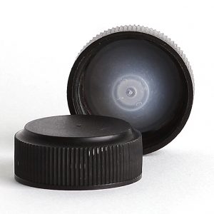 Black PP Polycone Cap R3 24mm