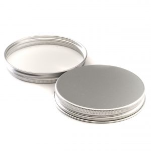 Silver Aluminium EPE Lined Cap R3/83