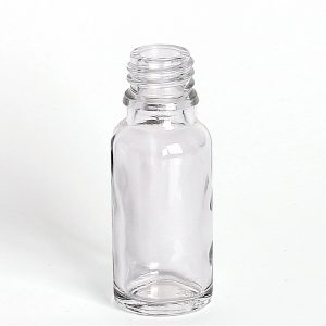 GL18 15ml Clear Marlow Glass Bottle