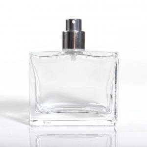 50ml Clear SURA Glass Bottle with 15FEA crimp neck