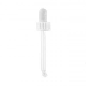 GL18 White Cap, White Natural Bulb & 77mm Pipette