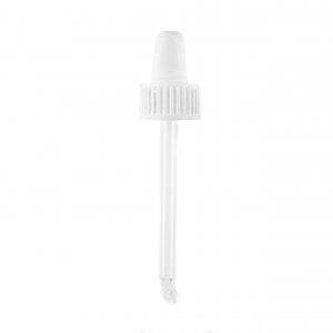 GL18 White Cap, White Bulb & 77mm Pipette