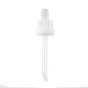 GL18 White T.E. Cap,White TPE Bulb & 77mm Pipette