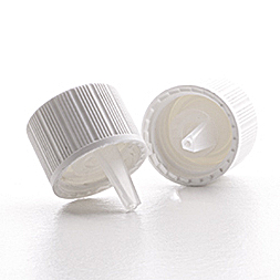 GL18 White Cap with 1.0mm Dropper