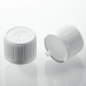 GL18 White CRC Cap with 0.7mm Dropper