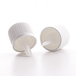 GL18 White CRC Cap with 0.7mm Dropper