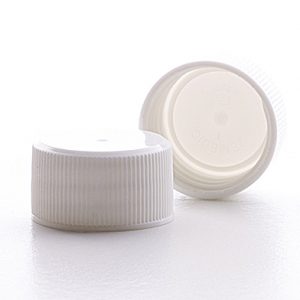 White PP Wadless Cap R4 22mm