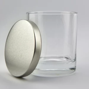 20cl Rebel Candle Jar + Brushed Silver Cap