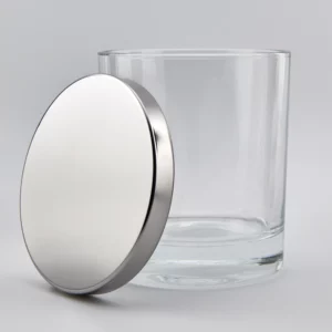 30cl Rebel Candle Jar + Bright Silver Cap