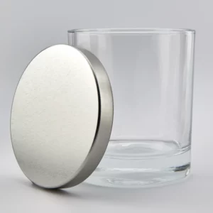 30cl Rebel Candle Jar + Brushed Silver Cap