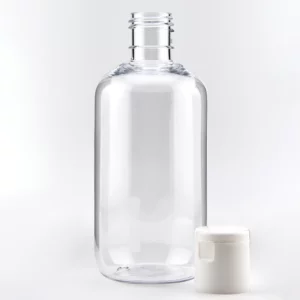 250ml BOSTON BOSTON PET Bottle with PP White Flip Top Cap